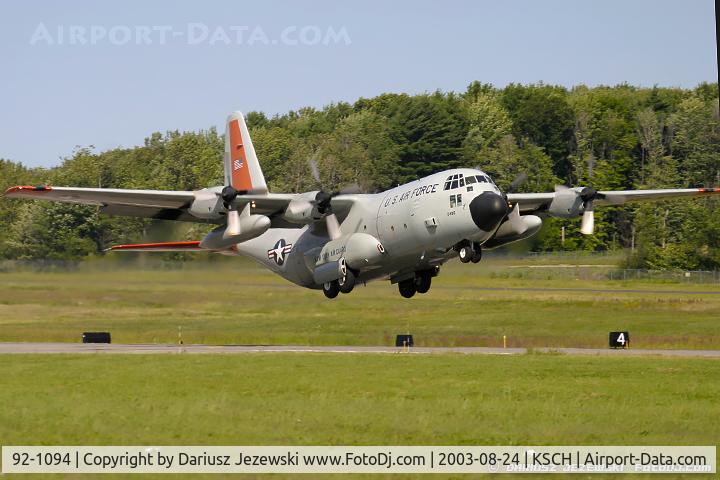 92-1094, 1992 Lockheed LC-130H Hercules C/N 382-5402, LC-130H Hercules 92-1094 from 139th AS 109th AW Stewart ANGB, NY