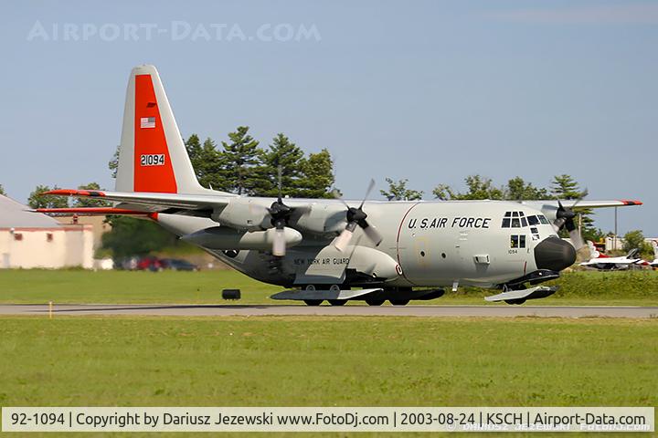 92-1094, 1992 Lockheed LC-130H Hercules C/N 382-5402, LC-130H Hercules 92-1094 from 139th AS 109th AW Stewart ANGB, NY