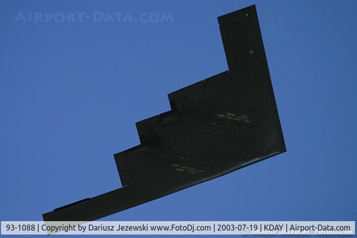 93-1088, 1993 Northrop Grumman B-2A Spirit C/N 1021/AV-21, B-2A Spirit 93-1088 WM 