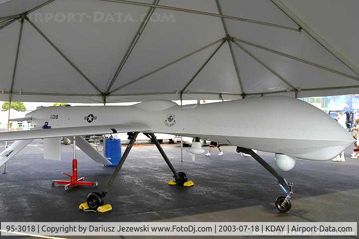 95-3018, General Atomics RQ-1K Predator C/N P-018, RQ-1K Predator 95-3018 WA from 15th RS 432rd AEW Creech AFB, NV