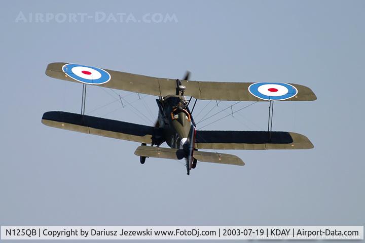 N125QB, Royal Aircraft Factory SE-5A Replica C/N D3540, Se-5A C/N D3540, N125QB