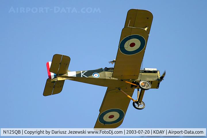N125QB, Royal Aircraft Factory SE-5A Replica C/N D3540, Se-5A C/N D3540, N125QB