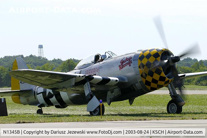 N1345B, 1945 Republic P-47D Thunderbolt C/N 399-55592, Republic P-47D Thunderbolt 