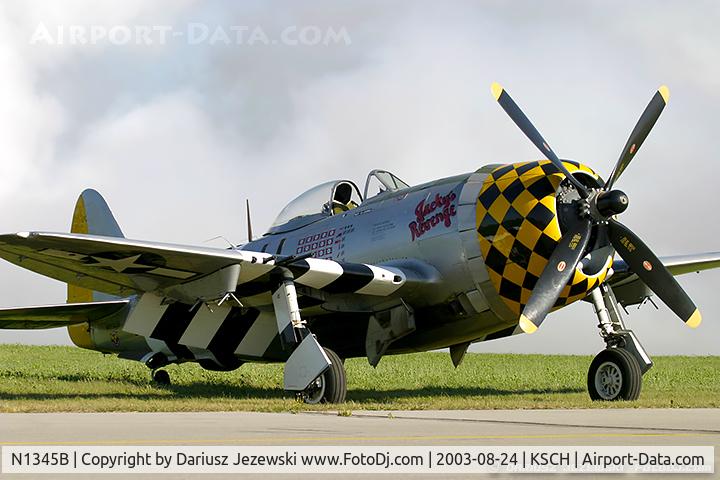 N1345B, 1945 Republic P-47D Thunderbolt C/N 399-55592, Republic P-47D Thunderbolt 