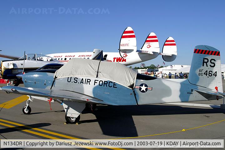 N134DR, 1956 Beech D-45 (T-34B) Mentor C/N BG-169, Beech D45 (T-34B) Mentor  C/N BG-169, N134DR