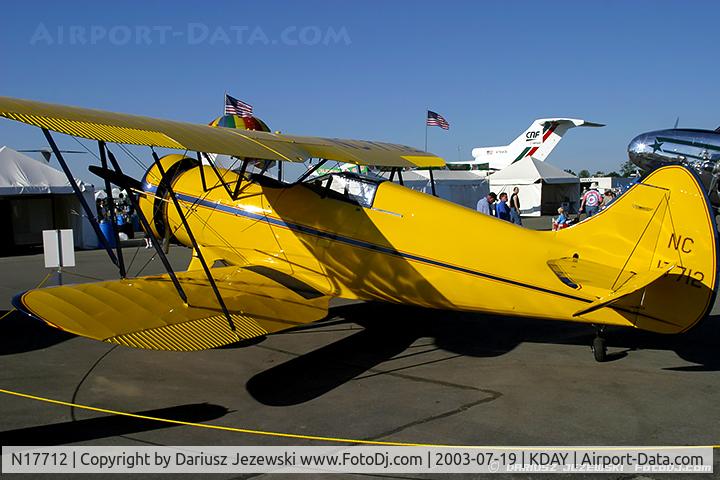N17712, 1937 Waco VPF-7 C/N 4651, Waco VPF-7 C/N 4651, NC17712