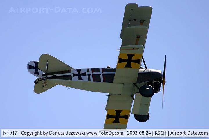N1917, 1969 Fokker Dr.1 Triplane Replica C/N 101, Fokker DR.I C/N 101, N1917