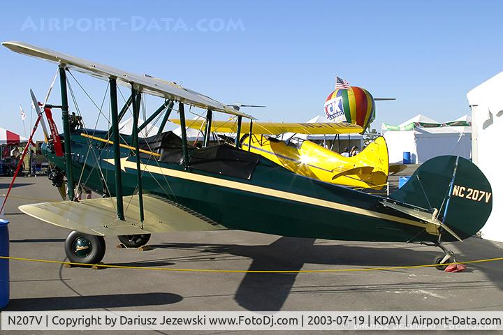 N207V, 1930 Fairchild KR-21 C/N 1, Fairchild KR-21 C/N 1, NC207V
