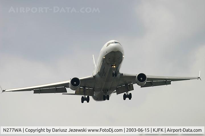 N277WA, 1995 McDonnell Douglas MD-11 C/N 48743, Mcdonnell Douglas MD-11  C/N 48743, N277WA