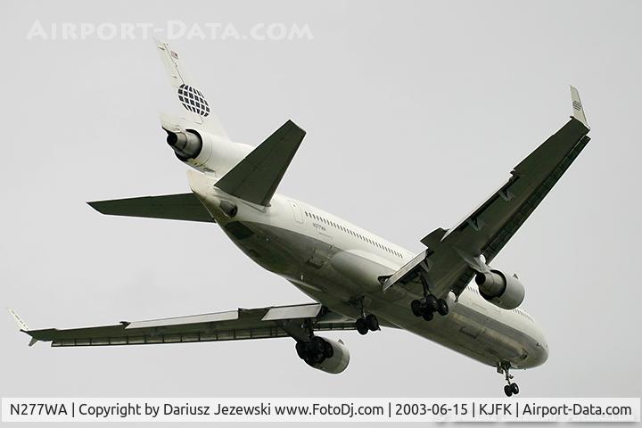 N277WA, 1995 McDonnell Douglas MD-11 C/N 48743, Mcdonnell Douglas MD-11  C/N 48743, N277WA