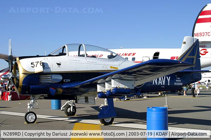 N289RD, 1956 North American T-28C Trojan C/N 226-153, North American T-28C Trojan C/N 226-153, NX289RD