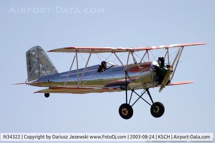 N34322, 1942 Meyers OTW-145 C/N 66, Meyers OTW-145  C/N 66, NC34322