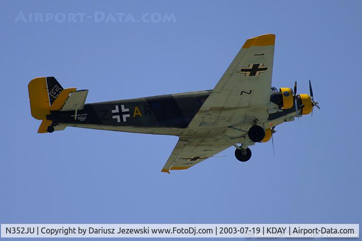 N352JU, 1941 Junkers (CASA) 352L (Ju-52) C/N 67, CASA-352-L (Ju-52) C/N T2B-176, N352JU