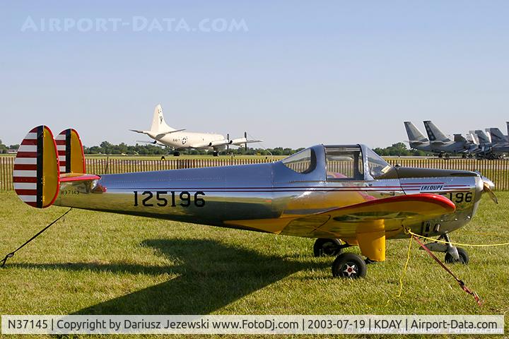 N37145, 1942 Erco 415C Ercoupe C/N 112, Ercoupe 415-C C/N 112, N37145