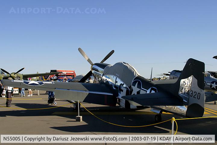 N5500S, 1944 North American F-51D Mustang C/N 44-63655, North American F-51D Mustang 