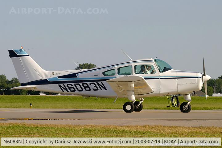 N6083N, 1968 Beech B23 Musketeer C/N M-1176, Beech B23 Musketeer  C/N M-1176, N6083N