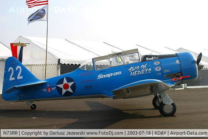 N73RR, 1959 North American SNJ-6 Texan C/N 121-43086, North American SNJ-6 Texan 