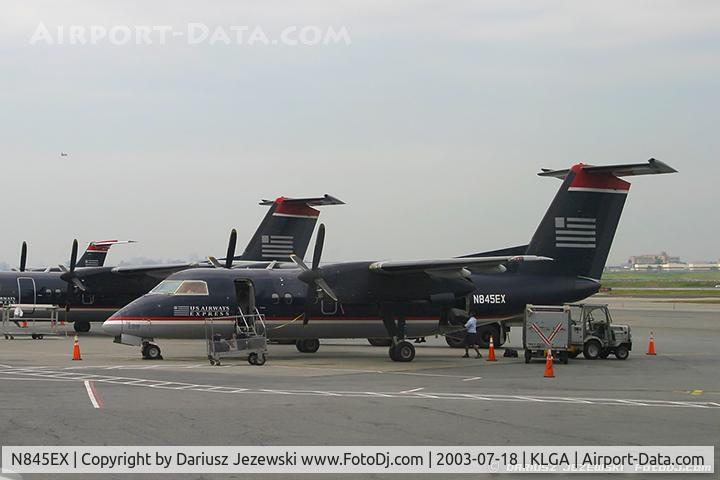 N845EX, 1992 De Havilland Canada DHC-8-102 Dash 8 C/N 344, De Havilland Canada DHC-8-102 Dash 8  C/N 344, N845EX