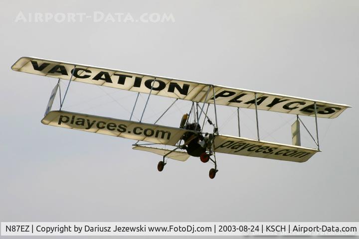 N87EZ, 1999 UFM EASY RISER C/N JKM3, Easy Riser C/N JKM3 - John Moody, N87EZ