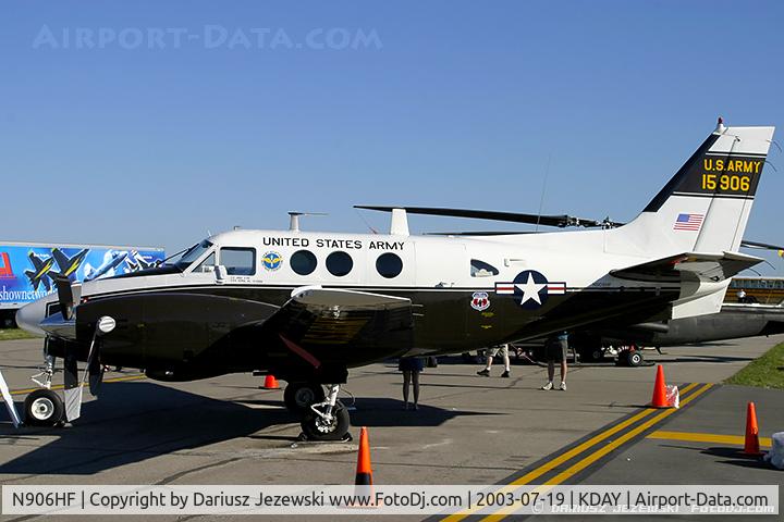 N906HF, 1971 Beech U-21G (A90-1) Ute C/N LM-140, Beech 65-A90-1 Queen Air (U-21G Ute)  C/N LM-140, N906HF