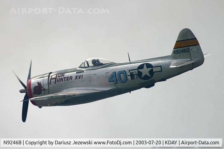 N9246B, 1944 Republic P-47D Thunderbolt C/N 339-55605, Republic P-47D Thunderbolt 