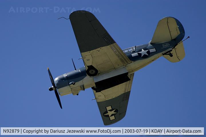 N92879, 1944 Curtiss SB2C-5 Helldiver C/N 83725, Curtiss Wright SB-2C5 Helldiver C/N 83589, N92879