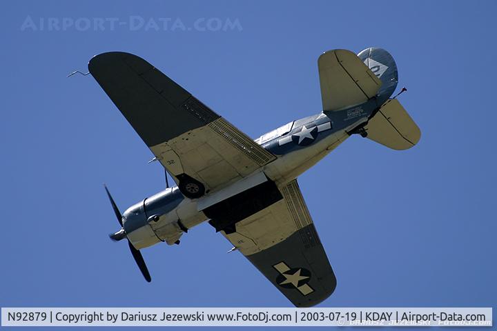 N92879, 1944 Curtiss SB2C-5 Helldiver C/N 83725, Curtiss Wright SB-2C5 Helldiver C/N 83589, N92879