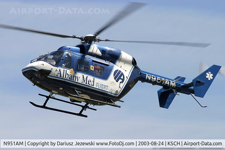 N951AM, 1984 Eurocopter-Kawasaki BK-117A-4 C/N 7017, MBB BK-117 A-4 C/N 7017, N951AM