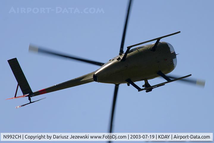 N992CH, 1967 Hughes OH-6A Cayuse C/N 380346, Hughes 369A (OH-6A) C/N 380346, N992CH