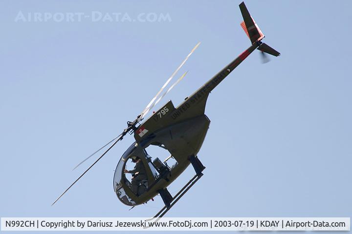 N992CH, 1967 Hughes OH-6A Cayuse C/N 380346, Hughes 369A (OH-6A) C/N 380346, N992CH