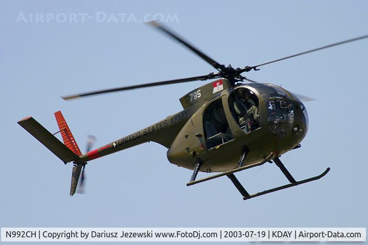 N992CH, 1967 Hughes OH-6A Cayuse C/N 380346, Hughes 369A (OH-6A) C/N 380346, N992CH
