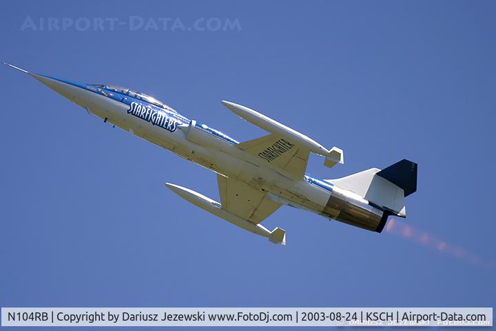 N104RB, 1962 Lockheed CF-104D Starfighter C/N 583A-5302, Lockheed CF-104D Starfighter C/N 104632, N104RB