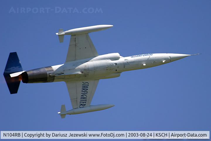 N104RB, 1962 Lockheed CF-104D Starfighter C/N 583A-5302, Lockheed CF-104D Starfighter C/N 104632, N104RB
