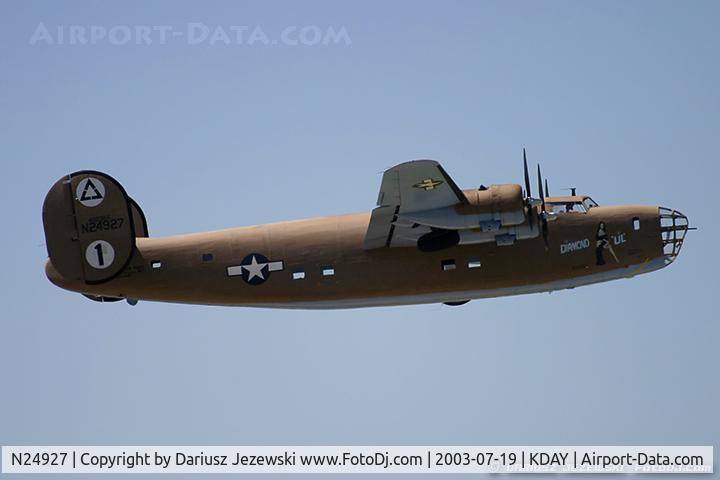 N24927, 1940 Consolidated Vultee RLB30 (B-24) C/N 18, Consolidated Vultee RLB-30 Liberator 