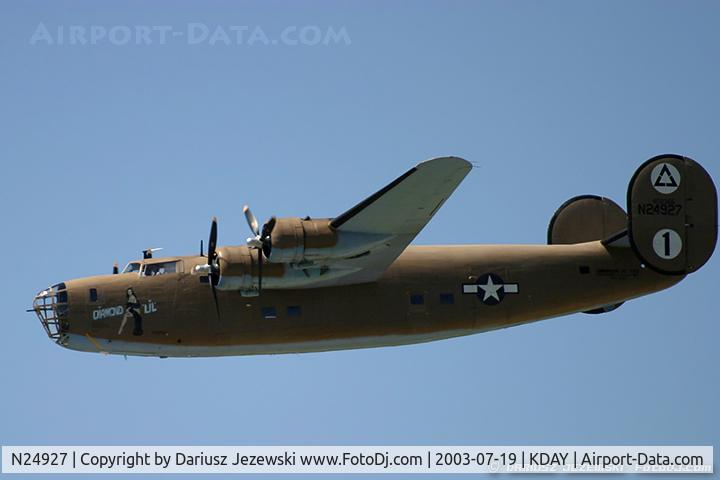 N24927, 1940 Consolidated Vultee RLB30 (B-24) C/N 18, Consolidated Vultee RLB-30 Liberator 