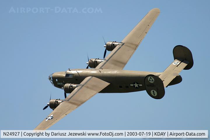 N24927, 1940 Consolidated Vultee RLB30 (B-24) C/N 18, Consolidated Vultee RLB-30 Liberator 