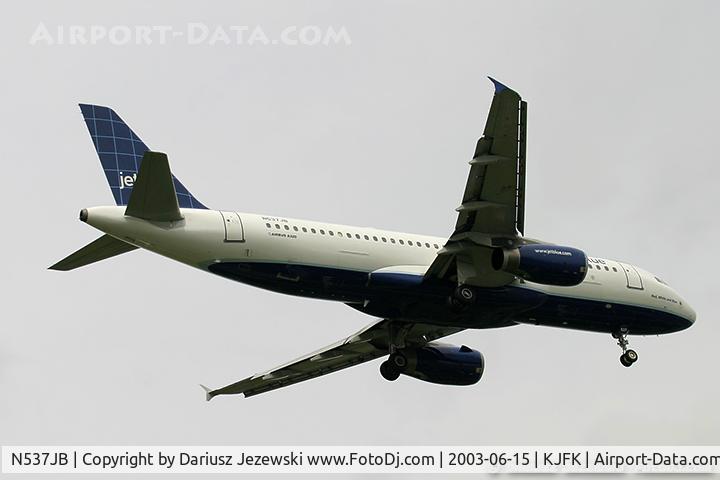 N537JB, 2002 Airbus A320-232 C/N 1785, Airbus A320-232 