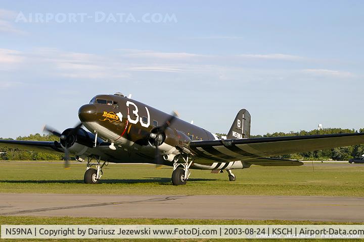 N59NA, 1942 Douglas C-47 Dakota 4 C/N 9043, Douglas DC-3C-S1C3G 