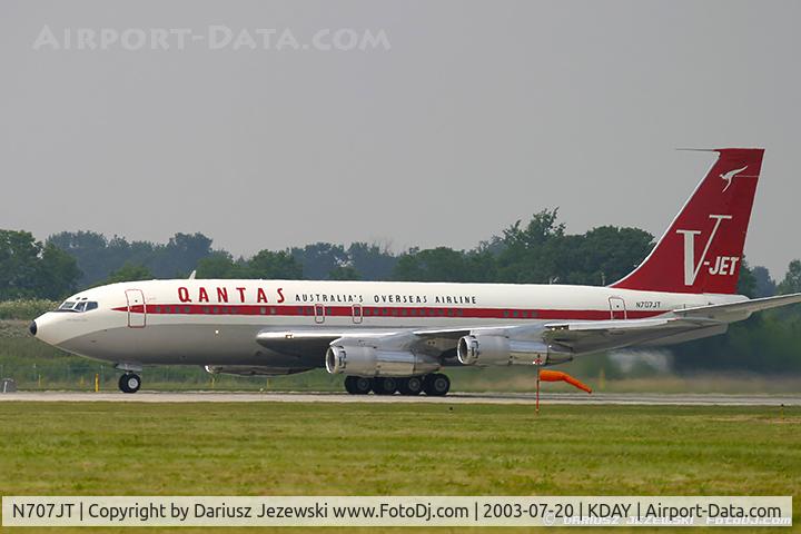 N707JT, 1964 Boeing 707-138B C/N 18740, Boeing 707-138B  C/N 18740 - John Travolta, N707JT