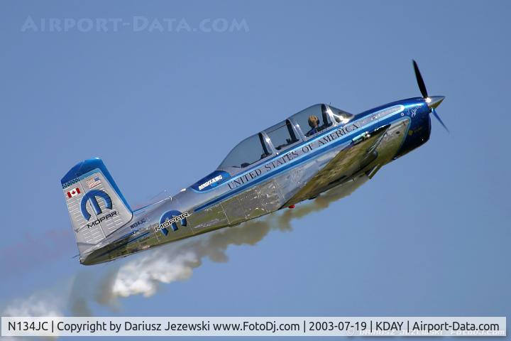 N134JC, 1955 Beech T-34-A (A45) Mentor C/N G-812, Beech A45 