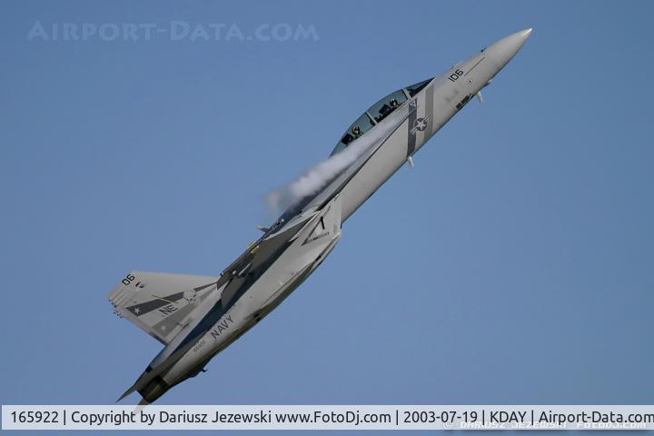 165922, Boeing F/A-18F Super Hornet C/N F068, F/A-18F Super Hornet 165922 NE-106 from VFA-122 