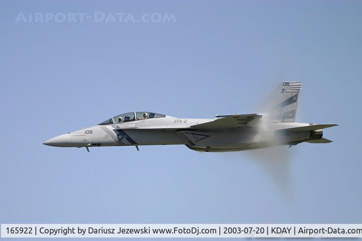 165922, Boeing F/A-18F Super Hornet C/N F068, F/A-18F Super Hornet 165922 NE-106 from VFA-122 