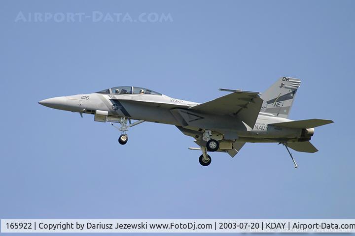 165922, Boeing F/A-18F Super Hornet C/N F068, F/A-18F Super Hornet 165922 NE-106 from VFA-122 