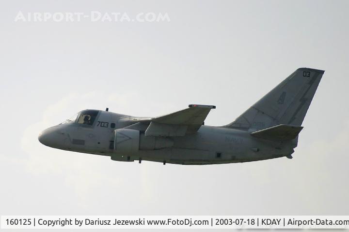 160125, Lockheed S-3B Viking C/N 394A-3107, S-3B Viking 160125 AJ-703 from VS-24 'Scouts' NAS Jacksonville, FL