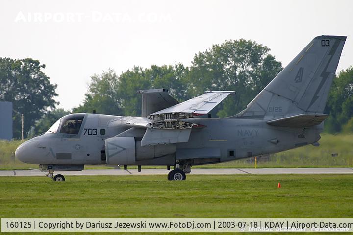160125, Lockheed S-3B Viking C/N 394A-3107, S-3B Viking 160125 AJ-703 from VS-24 