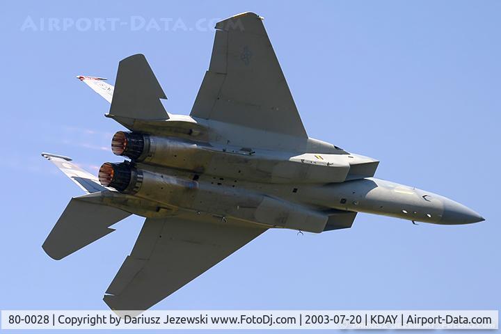 80-0028, 1980 McDonnell Douglas F-15C Eagle Eagle C/N 676/C177, F-15C Eagle 80-0028 EG from 60th FS 