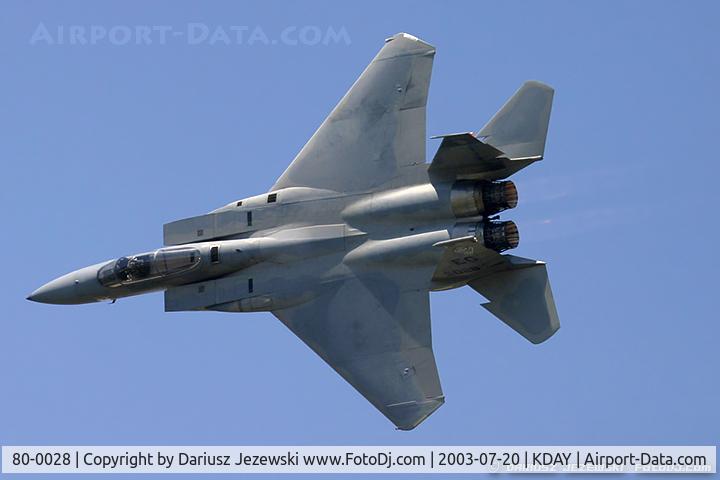 80-0028, 1980 McDonnell Douglas F-15C Eagle Eagle C/N 676/C177, F-15C Eagle 80-0028 EG from 60th FS 