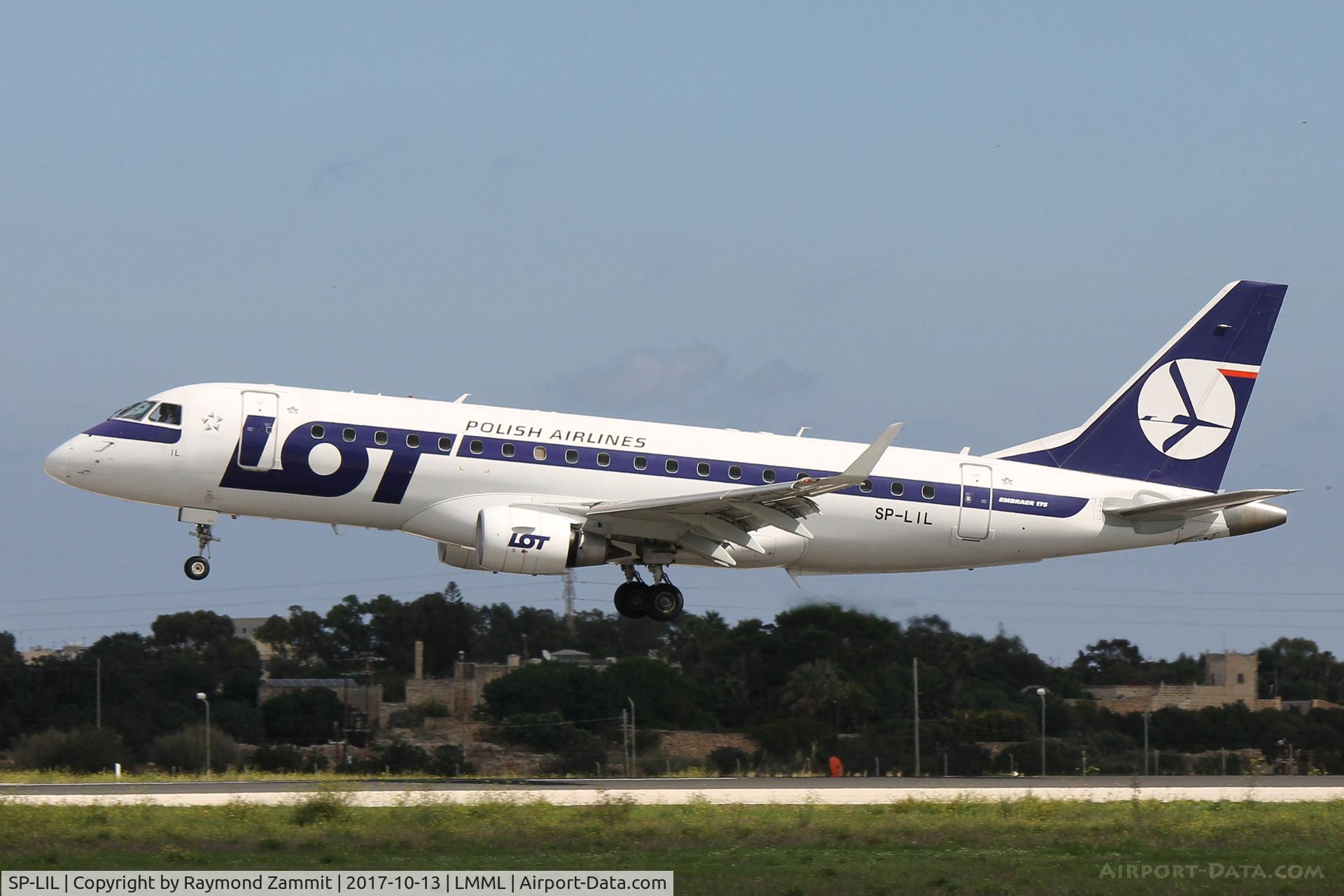 SP-LIL, 2010 Embraer 175LR (ERJ-170-200LR) C/N 17000306, Embraer ERJ-175LR SP-LIL LOT Polish Airlines