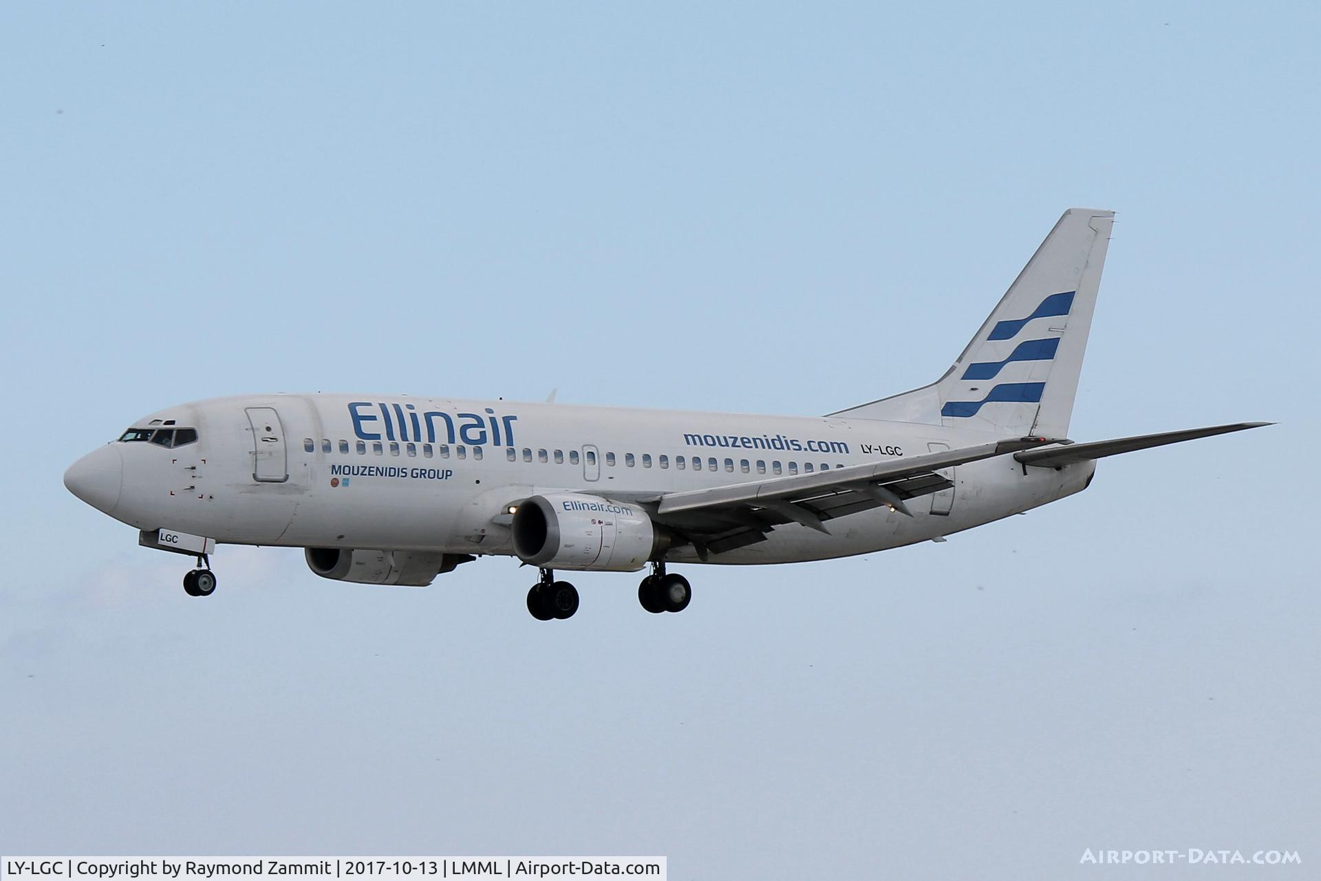 LY-LGC, 1989 Boeing 737-382 C/N 24365, B737-300 LY-LGC Ellinair
