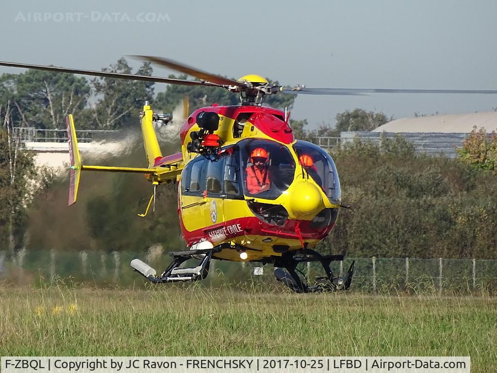 F-ZBQL, Eurocopter-Kawasaki EC-145 (BK-117C-2) C/N 9452, DRAGON 33 landing FATO 23